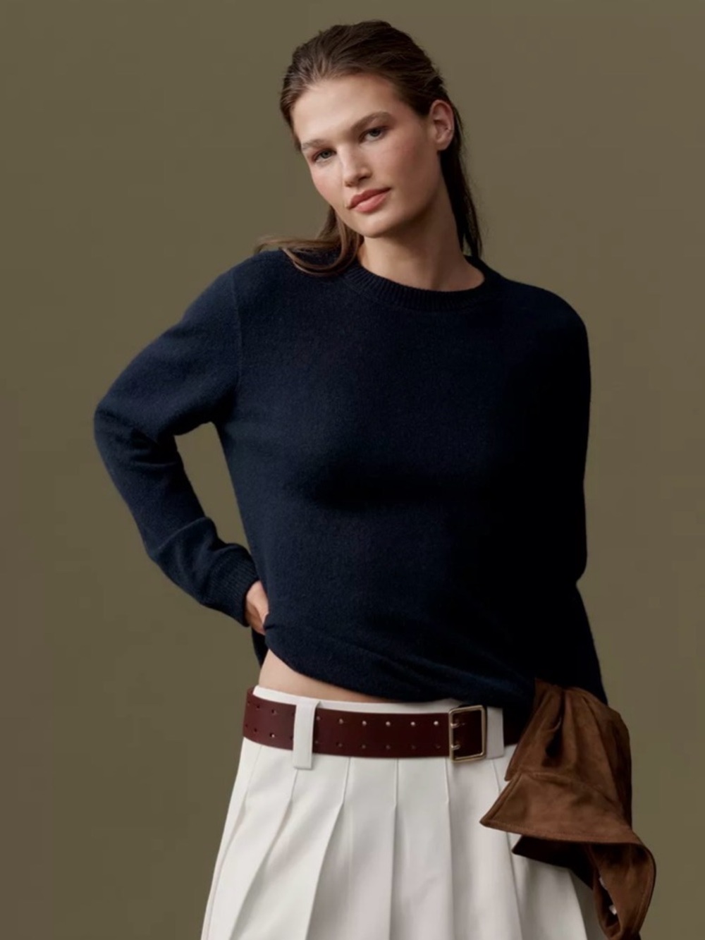 Reformation Cashmere Boyfriend Sweater